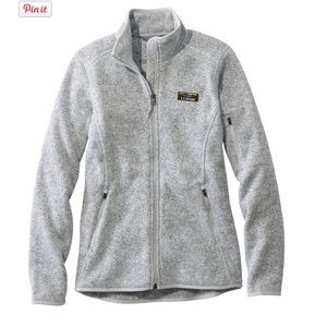 L.L.Bean Women's Sweater Fleece Full-Zip Jacket